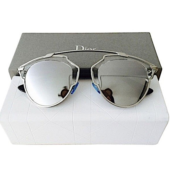 SUNGLASSES Dior mirrored NWT Dior - Picture 3 of 12